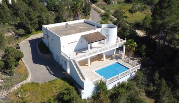 Resa estates Ibiza villa for sale renovation pool san jose air foto.jpg